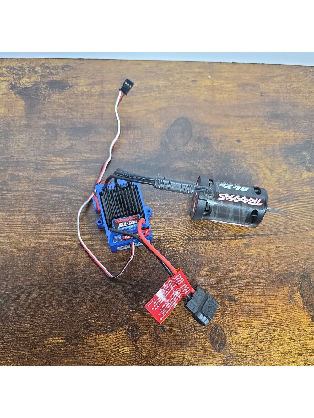 Traxxas BL-2s Waterproof Brushless ESC 3383 w/ 3300kv Motor Power System iD USED